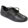 Froggies Lace Up School Shoes - Black