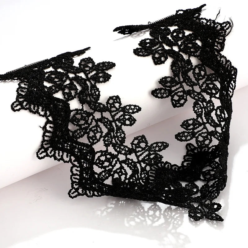 Classic Gothic Tattoo Lace Choker Women Necklace 1 Piece Stretch Velvet women necklace jewelry gift N002
