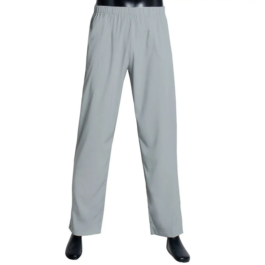 Muslim Arab Trousers for Men Adult Solid Islamic Clothing Arabic Pant Dubai Saudi Middle East Trouser Dishdasha Outdoor Bottoms
