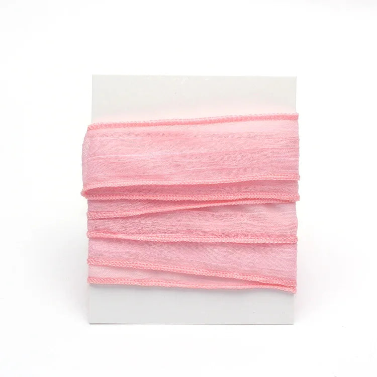 2025 New Arrival 10 Colors Sari Silk Ribbon Wrap Yoga  Fashion Women Bracelet