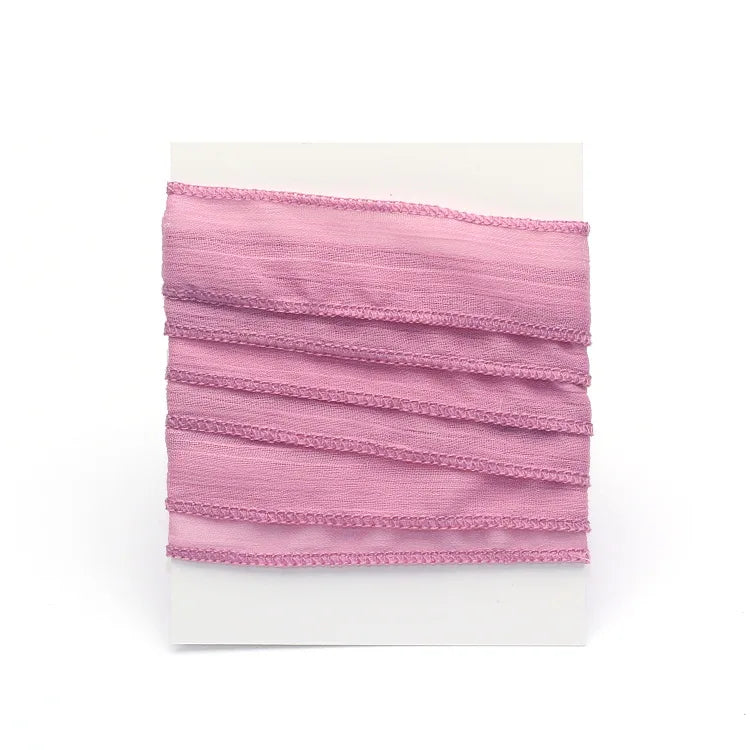 2025 New Arrival 10 Colors Sari Silk Ribbon Wrap Yoga  Fashion Women Bracelet