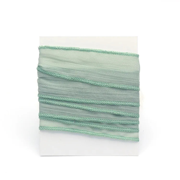 2025 New Arrival 10 Colors Sari Silk Ribbon Wrap Yoga  Fashion Women Bracelet