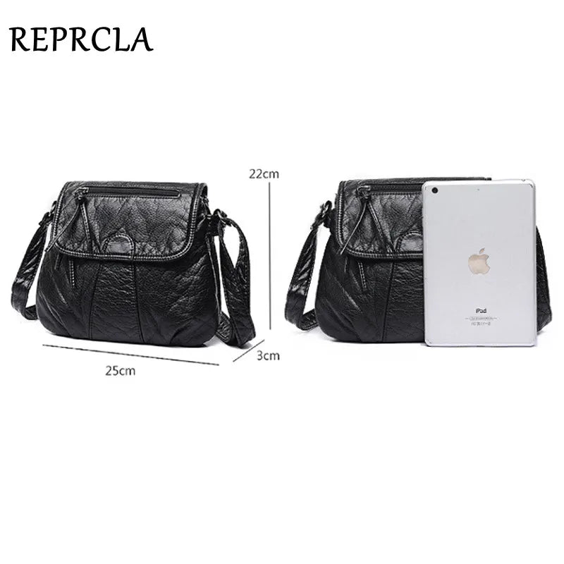Designer Women Messenger Bags Crossbody Soft PU Leather Shoulder Bag High Quality Fashion Women Bags Handbags