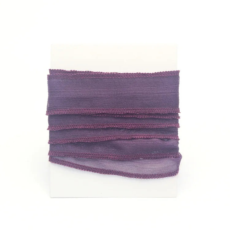 2025 New Arrival 10 Colors Sari Silk Ribbon Wrap Yoga  Fashion Women Bracelet