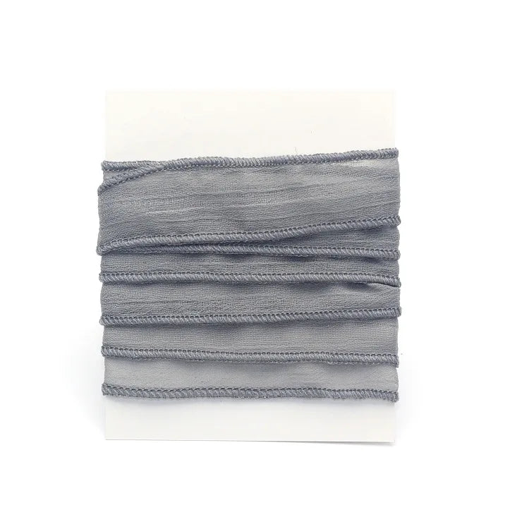 2025 New Arrival 10 Colors Sari Silk Ribbon Wrap Yoga  Fashion Women Bracelet