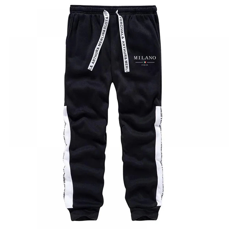Mens Hooded Sweatshirts Casual City Printing Hoodie Sweatpants High Quality Jogging Sportswear Daily Versatile Men Tops Pants