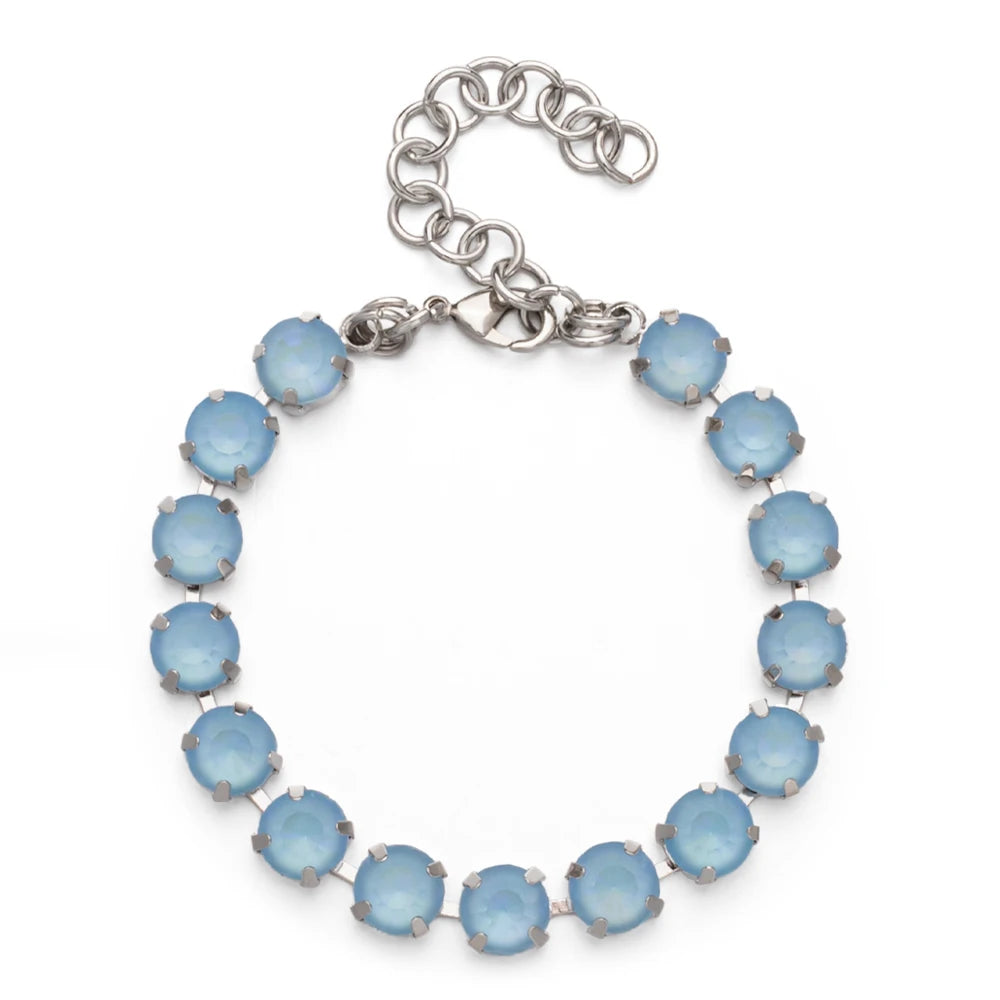 Colorful Charm Crystal Women Bracelet Gold and Silver Chain Bohemian Jewelry Free Shipping
