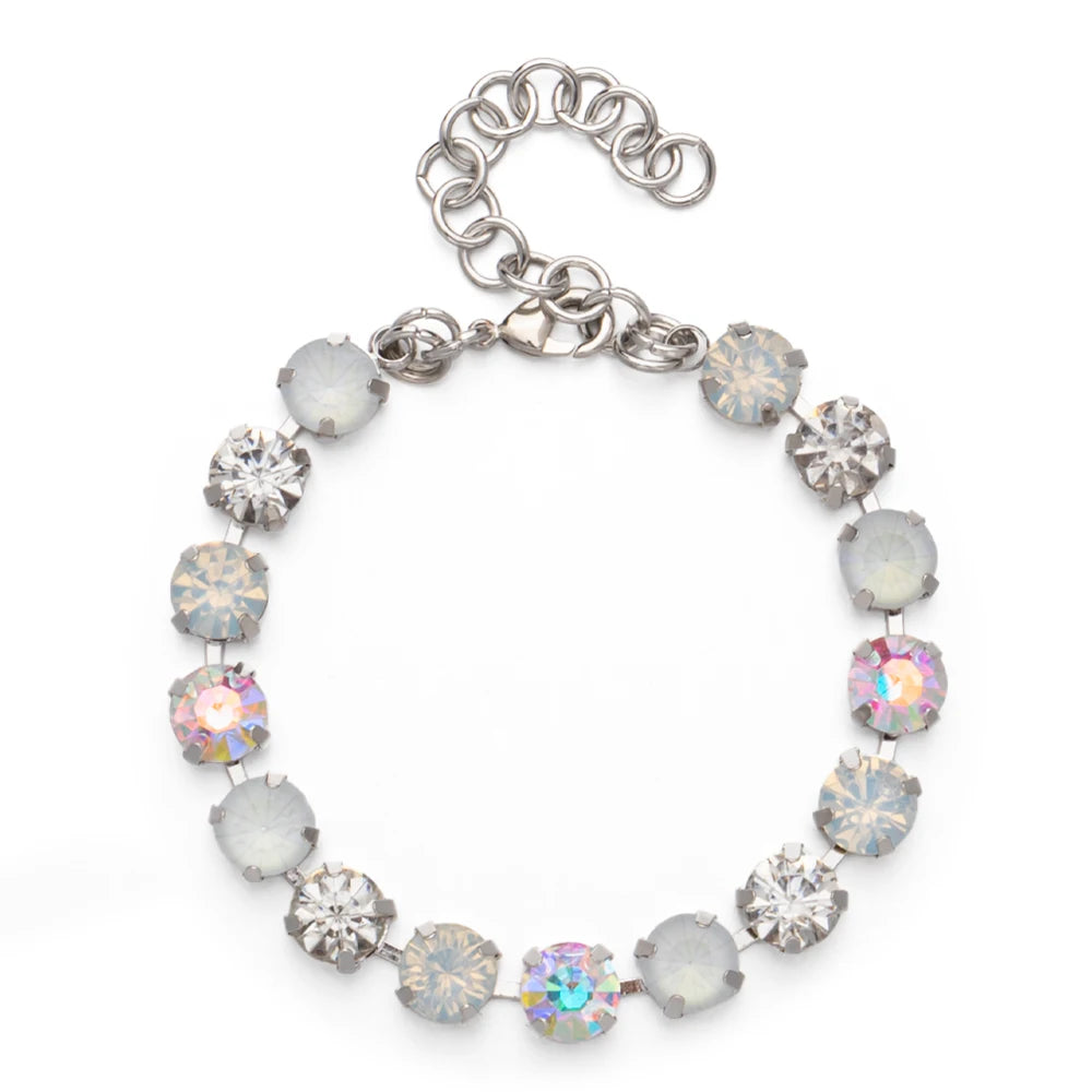 Colorful Charm Crystal Women Bracelet Gold and Silver Chain Bohemian Jewelry Free Shipping