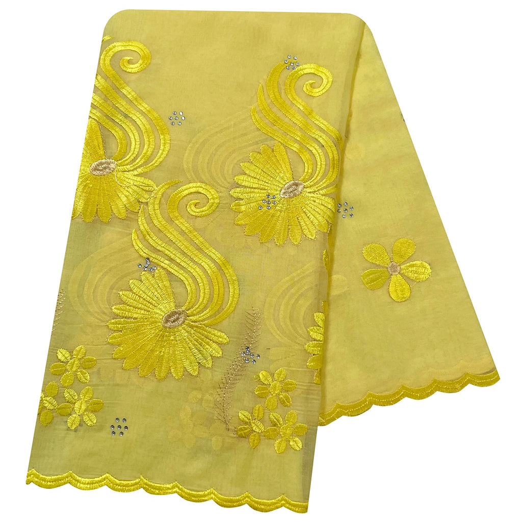 Special Price Limited Time Discount New African Women Scarfs Embrodiery  Cotton With Grenadine  Big Scarf for Shawls Pashmina