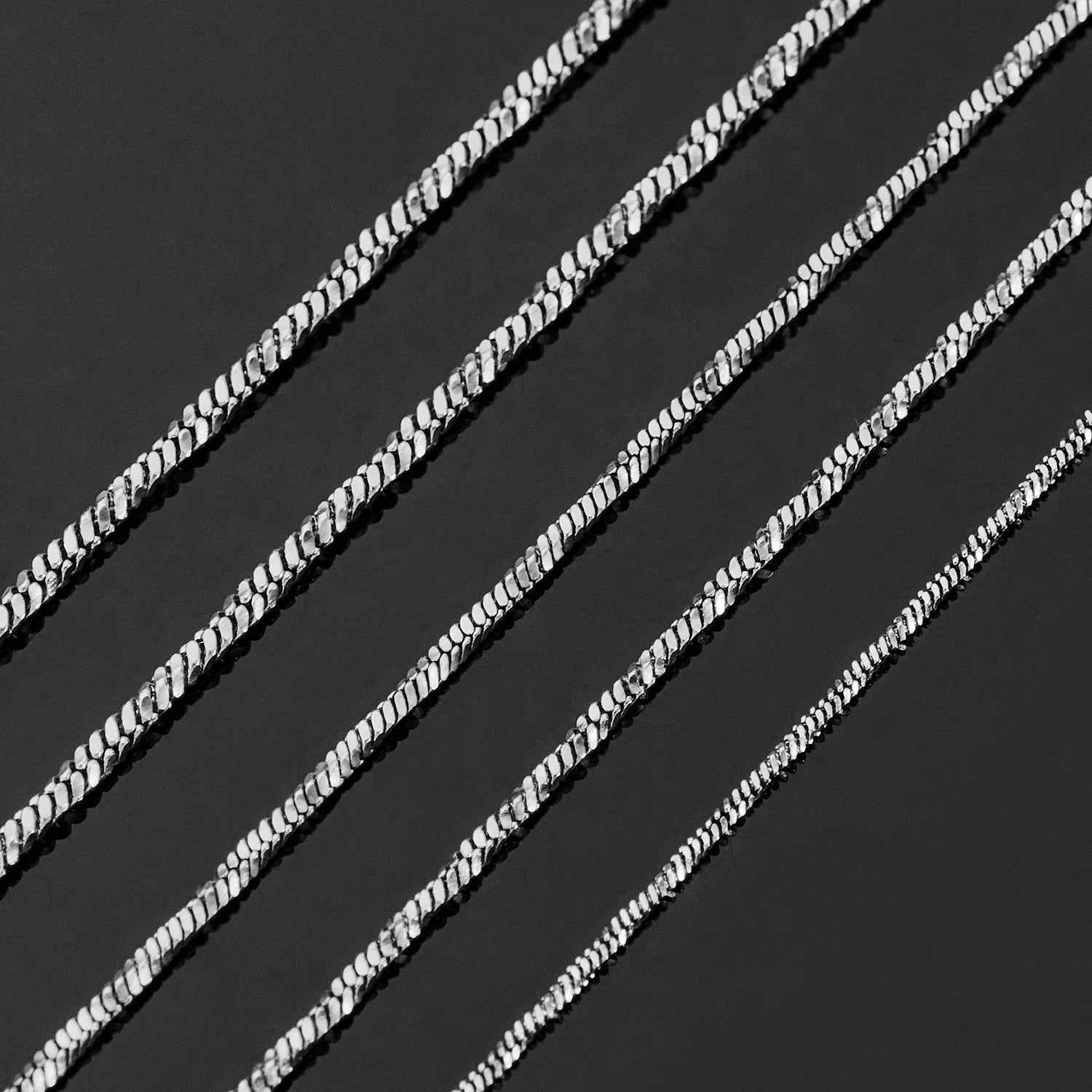 Cool Silver Color Twisted Snake Men Chain Stainless Steel Necklace Not Fade Fashion Jewery Rapper