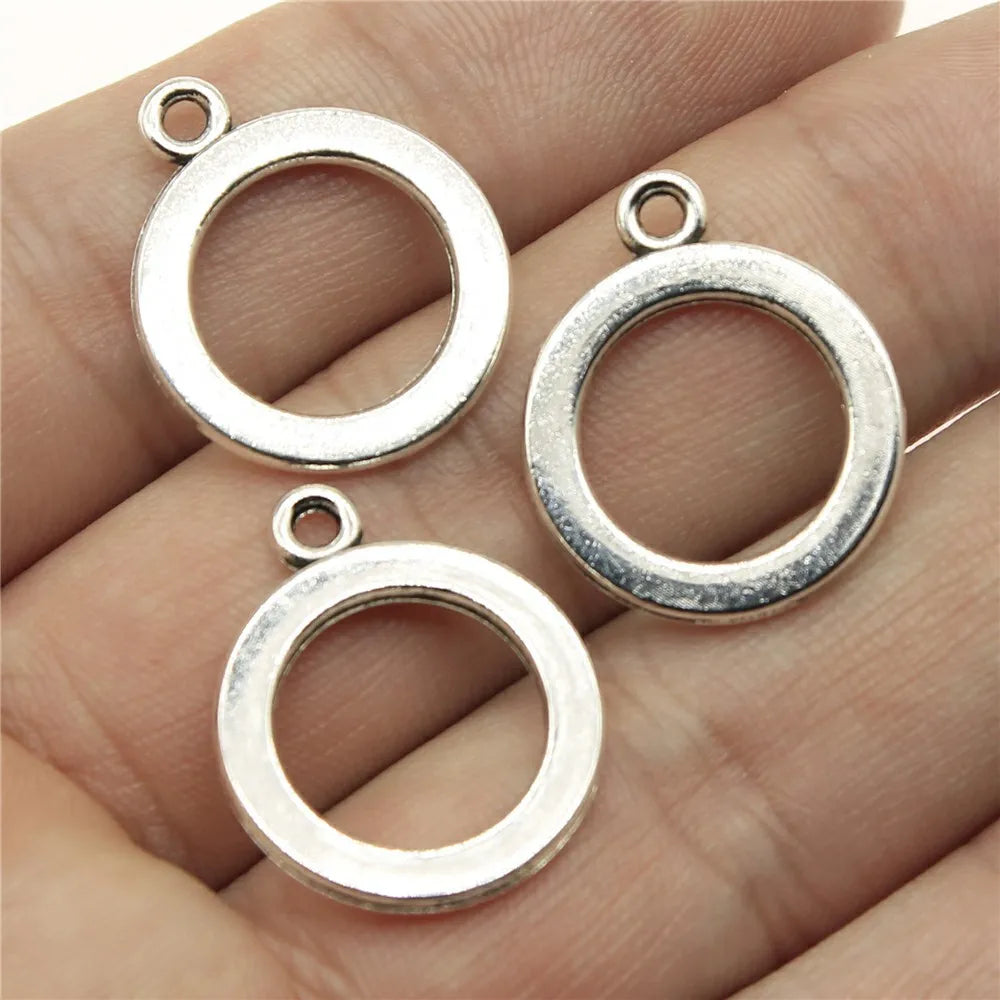 10pcs Vintage Water Droplets Charms For Earring Making DIY Earring Making Findings Accessories Earring Parts