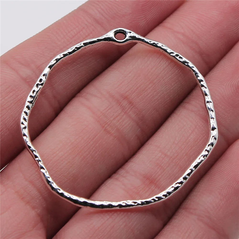 10pcs Vintage Water Droplets Charms For Earring Making DIY Earring Making Findings Accessories Earring Parts