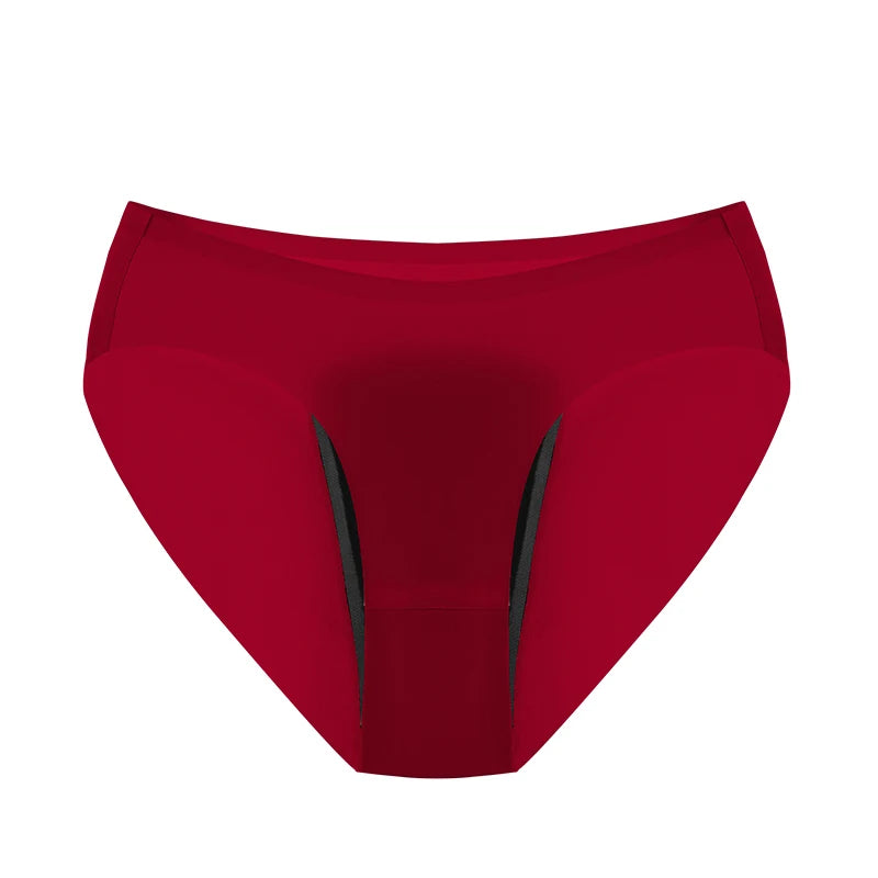 Menstrual Panties Women Underwear intimatePantsHighWaist Absorvent PadSeamless Super Absorbent Abundant  Flow BriefWithLeakProof