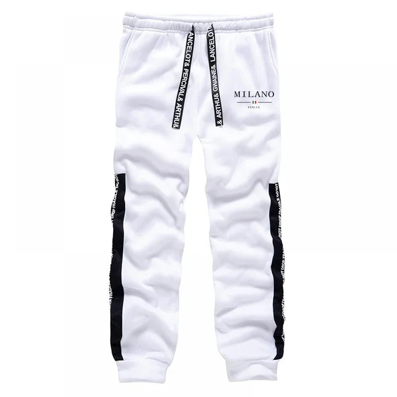 Mens Hooded Sweatshirts Casual City Printing Hoodie Sweatpants High Quality Jogging Sportswear Daily Versatile Men Tops Pants