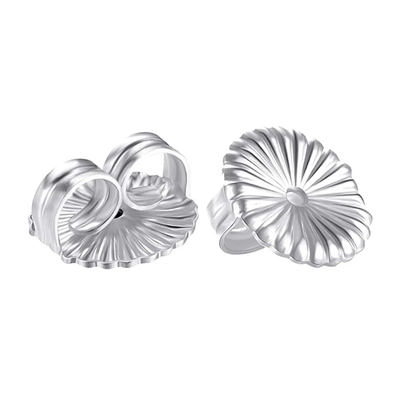 1/2/3 Pairs Earring Backs Large Earring Secure Earring Lifters Backs Adjustable Earring for Droopy Ear Heavy Support