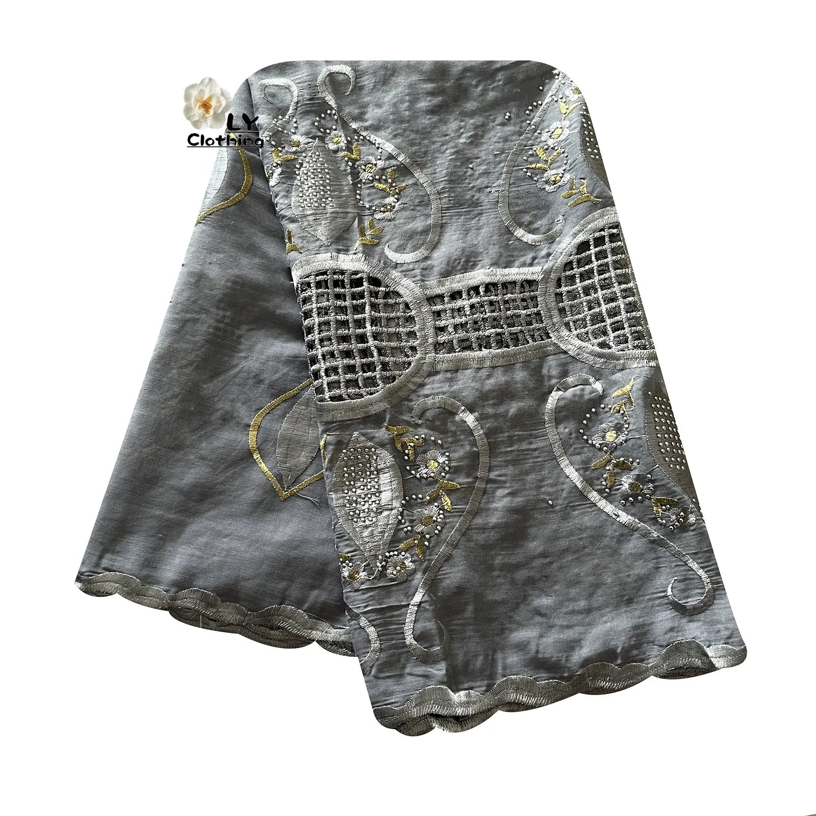 2023 New Fashion African Women Scarfs Muslim Women Diamond Embroidery Chiffon Scarf Islam Soft Scarf