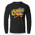 Men's Cartoon Printed Pure Cotton Sweatshirts Oversized Classic Graphic Pullovers for Men Women Tops