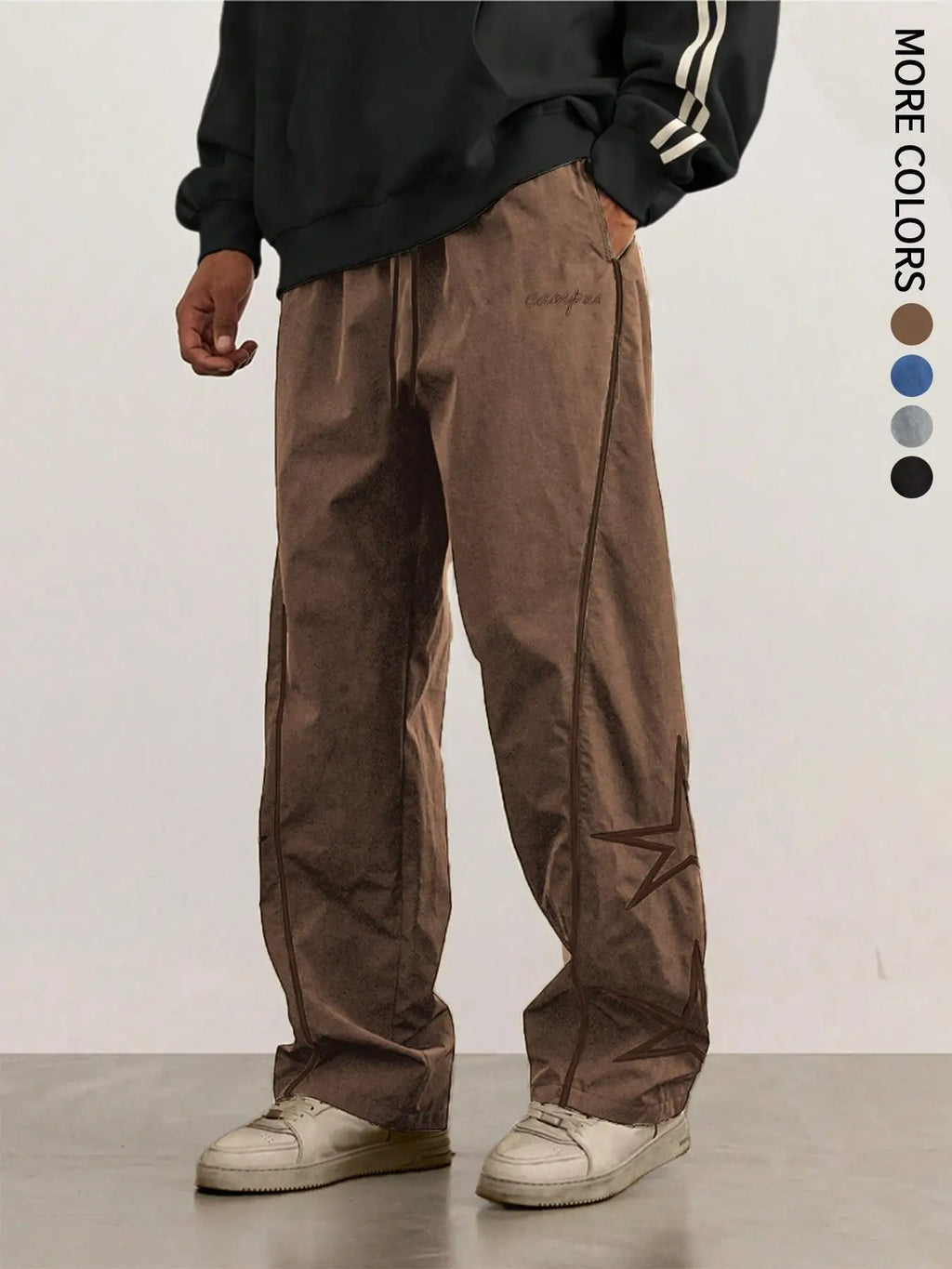 Men's Single-Piece Trousers, Fitness, Cycling, Outdoor Hiking, Swimming, Comfortable Trousers, Running, Quick-Drying, Cool, Breathable, Sweat-Absorbent, Men's Casual Trousers