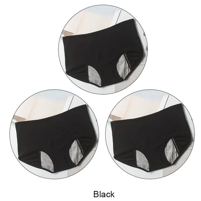 3pcs Leak Proof Menstrual Panties Physiological Pants Women Underwear Period Comfortable Waterproof Briefs Dropshipping