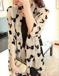 New fashion Print Cat Star Leopard Chiffon Scarf 150x38cm Women Scarfs Shawls And Scarves Party gift