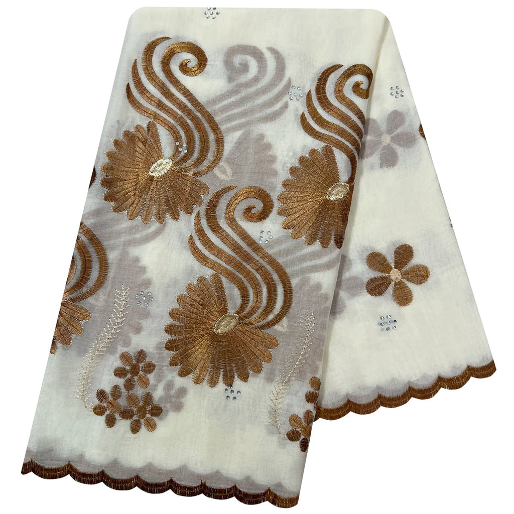 Special Price Limited Time Discount New African Women Scarfs Embrodiery  Cotton With Grenadine  Big Scarf for Shawls Pashmina