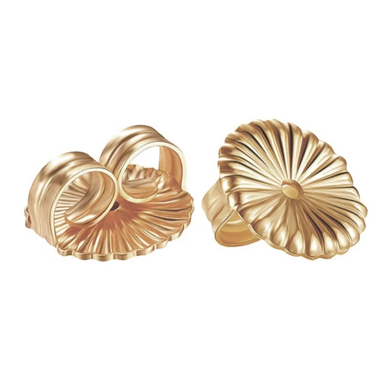 1/2/3 Pairs Earring Backs Large Earring Secure Earring Lifters Backs Adjustable Earring for Droopy Ear Heavy Support