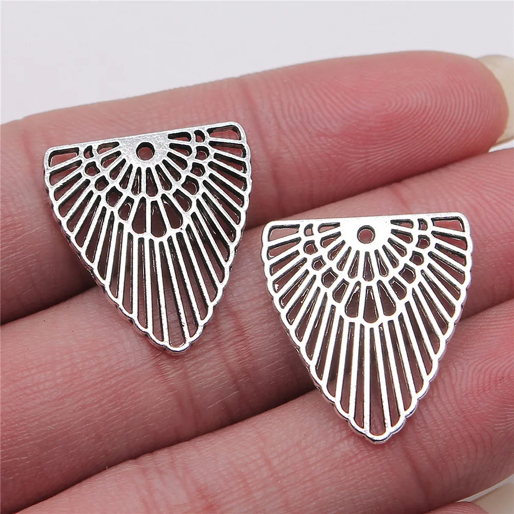 10pcs Vintage Water Droplets Charms For Earring Making DIY Earring Making Findings Accessories Earring Parts
