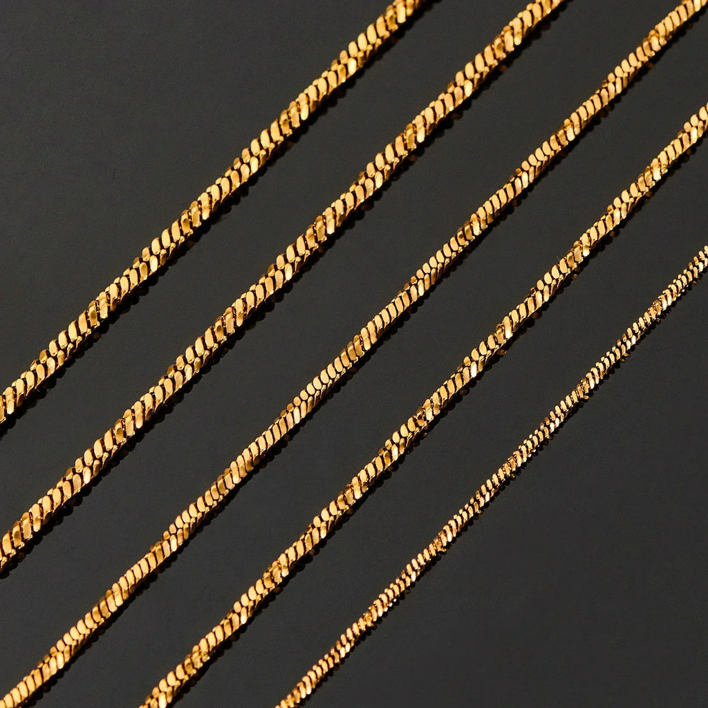 Cool Silver Color Twisted Snake Men Chain Stainless Steel Necklace Not Fade Fashion Jewery Rapper