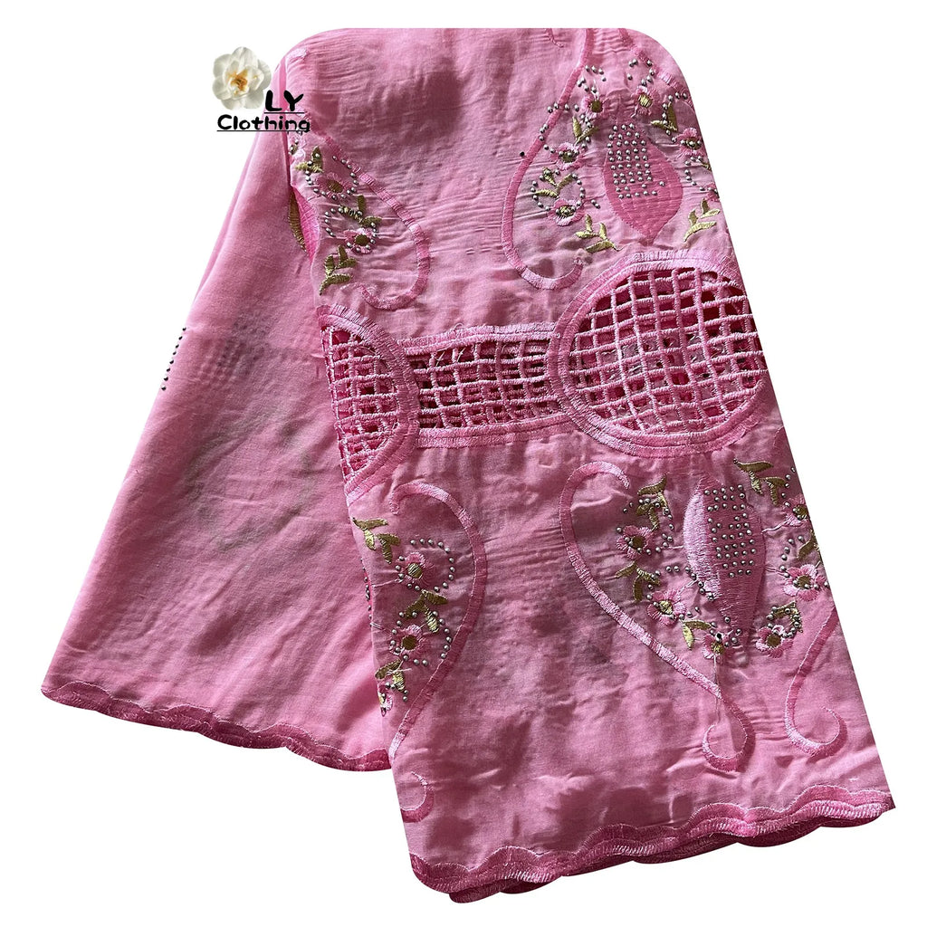 2023 New Fashion African Women Scarfs Muslim Women Diamond Embroidery Chiffon Scarf Islam Soft Scarf