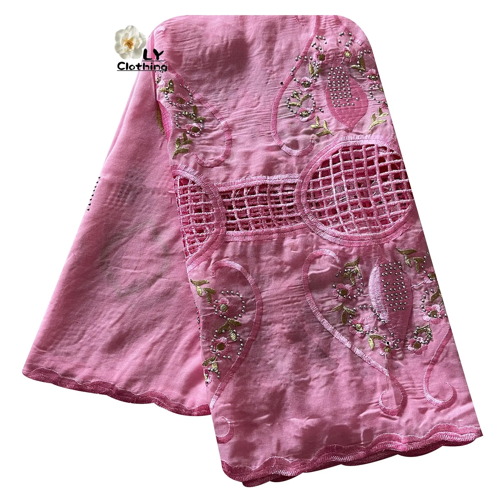 2023 New Fashion African Women Scarfs Muslim Women Diamond Embroidery Chiffon Scarf Islam Soft Scarf