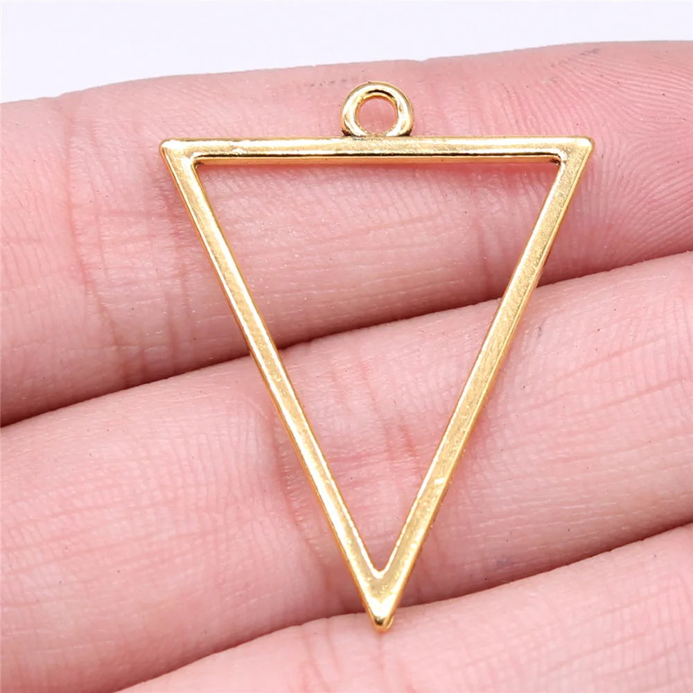 10pcs Vintage Water Droplets Charms For Earring Making DIY Earring Making Findings Accessories Earring Parts