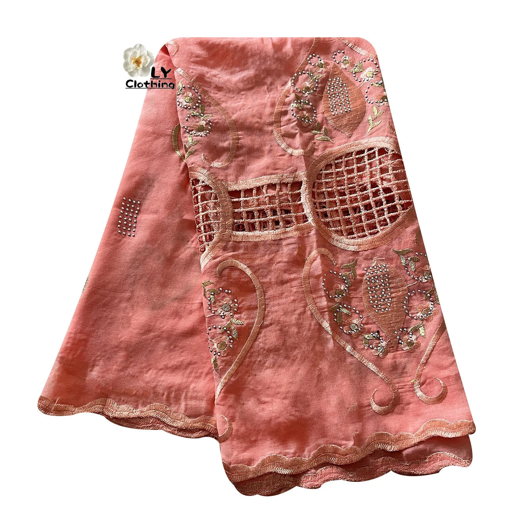 2023 New Fashion African Women Scarfs Muslim Women Diamond Embroidery Chiffon Scarf Islam Soft Scarf