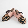 Calf Hair Leather Flat Shoes- Native by Lordess